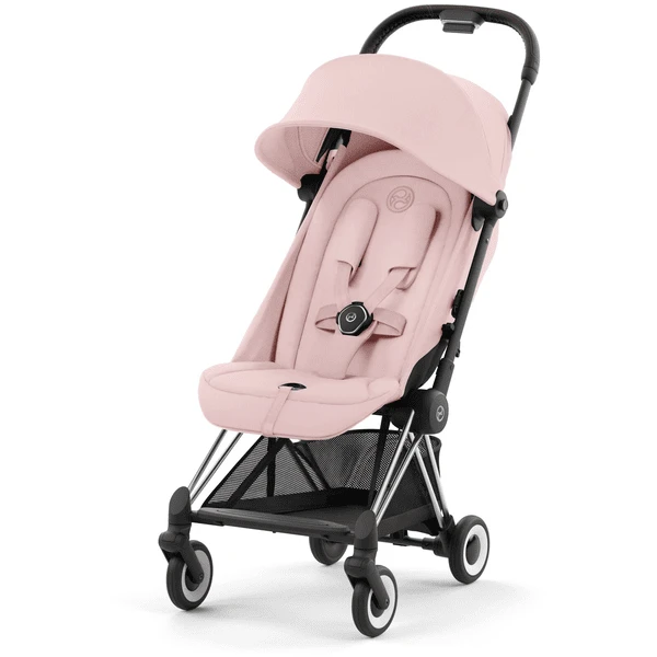 Cybex PLATINUM Buggy Coya Chrome Dark Brown Peach Pink 3 Cybex PLATINUM Buggy Coya Chrome Dark Brown Peach Pink