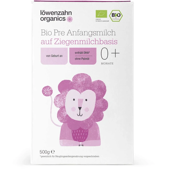 Löwenzahn Organics Bio Anfangsnahrung Pre Auf Ziegenmilchbasis 500 G Ab Der Geburt 3 Löwenzahn Organics Bio Anfangsnahrung Pre Auf Ziegenmilchbasis 500 G Ab Der Geburt