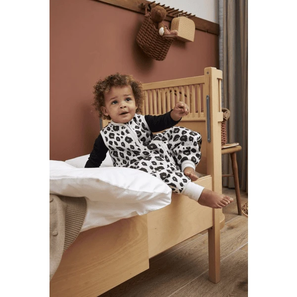 MEYCO Winterschlafsack Jumper Leopard Sand Melange 6 MEYCO Winterschlafsack Jumper Leopard Sand Melange – Bild 4