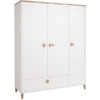 PAIDI Kleiderschrank Lotte & Fynn 3-türig