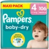 Pampers® Pampers Baby-Dry Windeln, Gr. 4, 9-14kg, Maxi Pack (1 X 106 Windeln) -Kinderwelt Verkauf pampers baby dry windeln gr 4 9 14kg maxi pack 1 x 106 windeln a413053