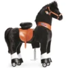 PonyCycle® Black With White Hoof Horse -Kinderwelt Verkauf ponycycle black with white hoof horse a338461