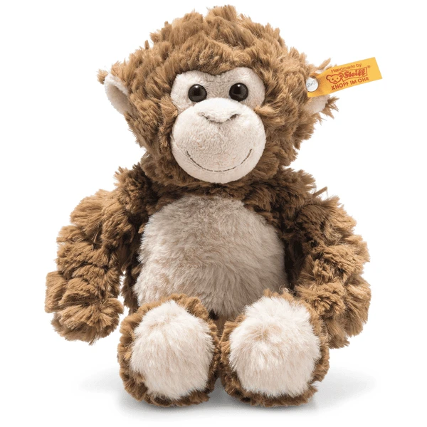 Steiff Soft Cuddly Friends Bodo Affe 20 Cm, Braun 3 Steiff Soft Cuddly Friends Bodo Affe 20 Cm, Braun
