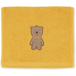 Sterntaler Kinderhandtuch Ben Gelb 50 X 30 Cm