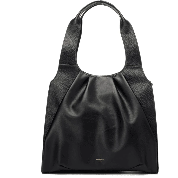 Storksak Wickeltasche Kaia Leather Black 3 Storksak Wickeltasche Kaia Leather Black